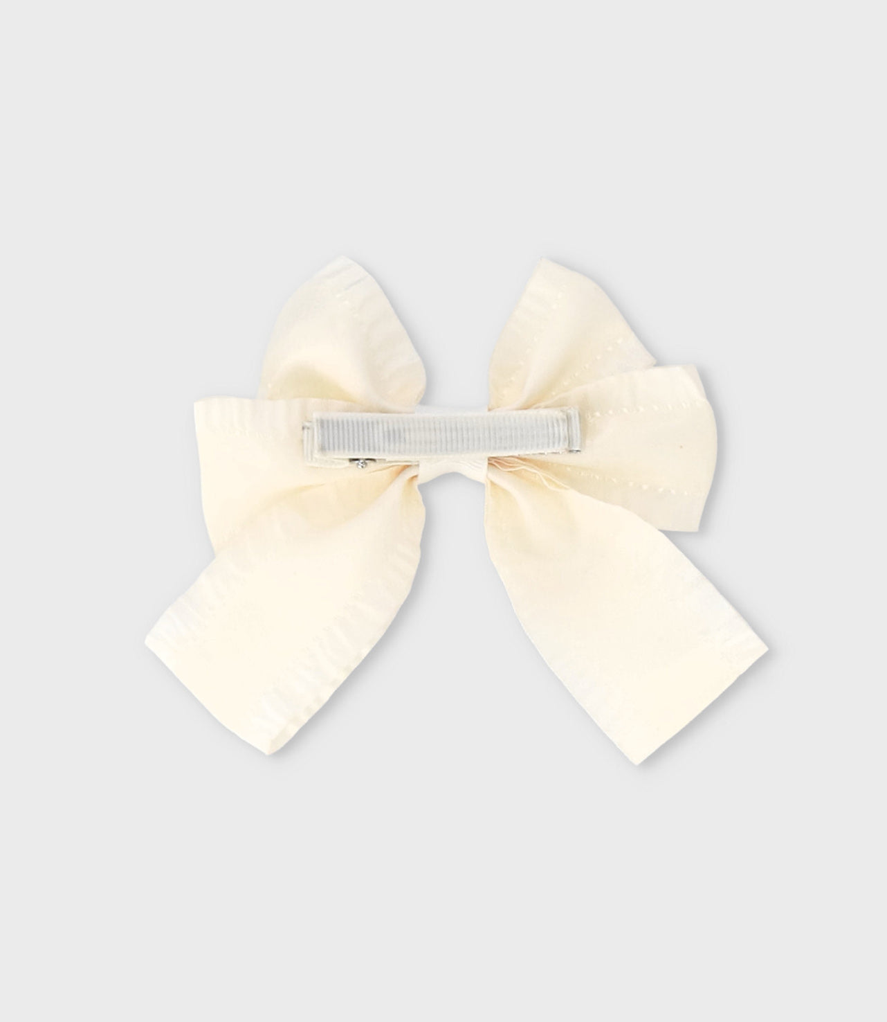 Pinche niña lazo Talla única / Blanco