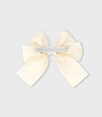 Pinche niña lazo Talla única / Blanco