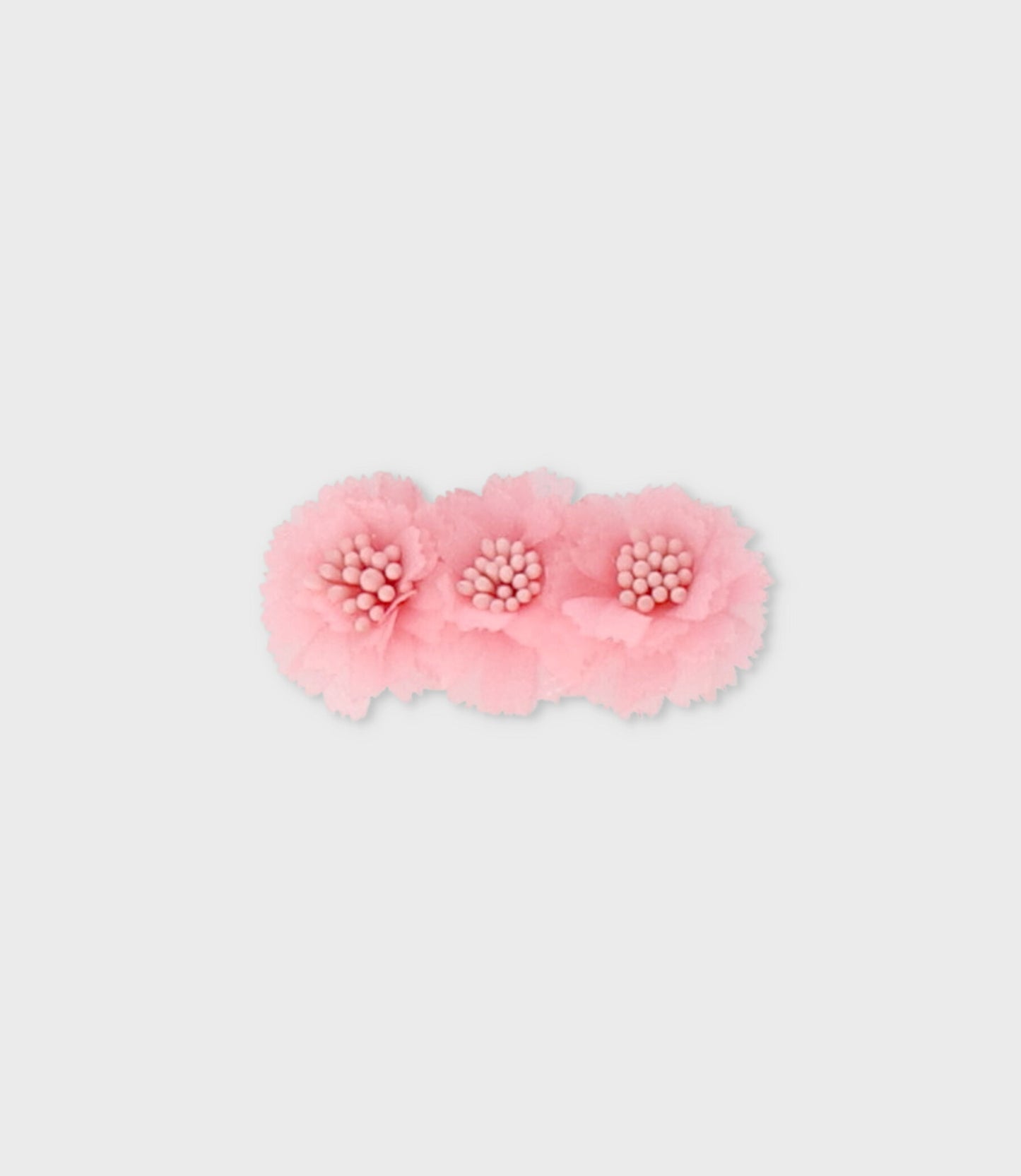 Pinche niña flores Talla única / Rosado