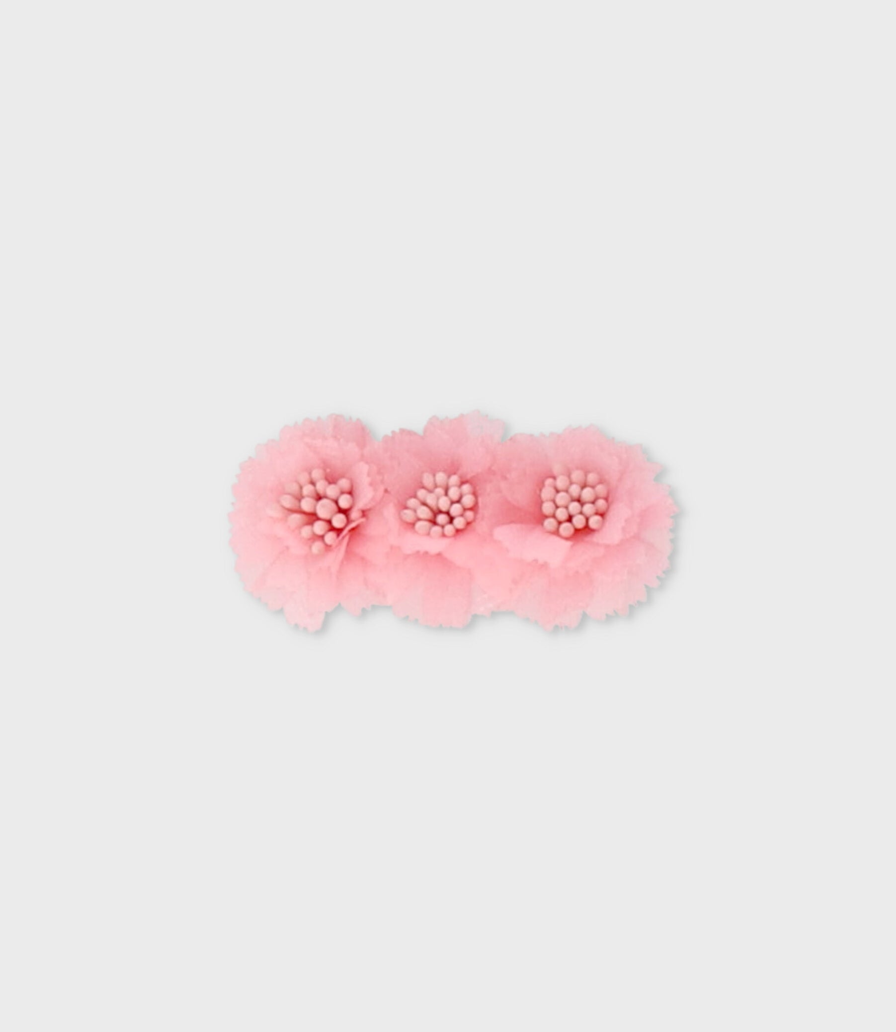 Pinche niña flores Talla única / Rosado