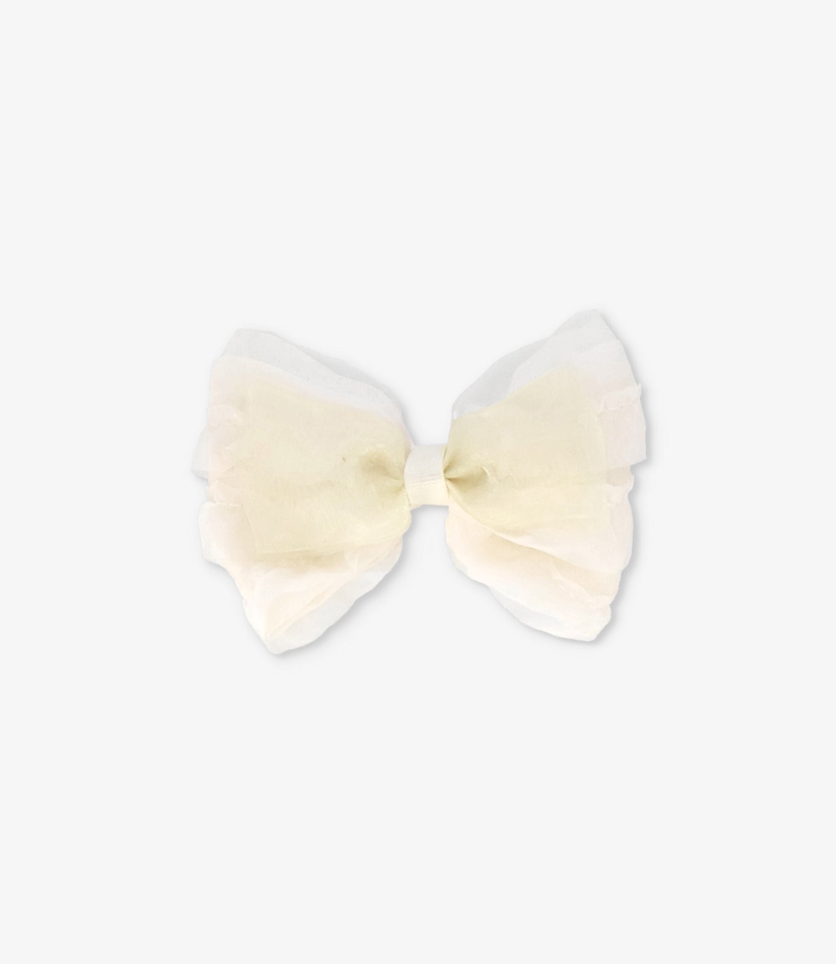 Pinche niña lazo Talla única / Crudo