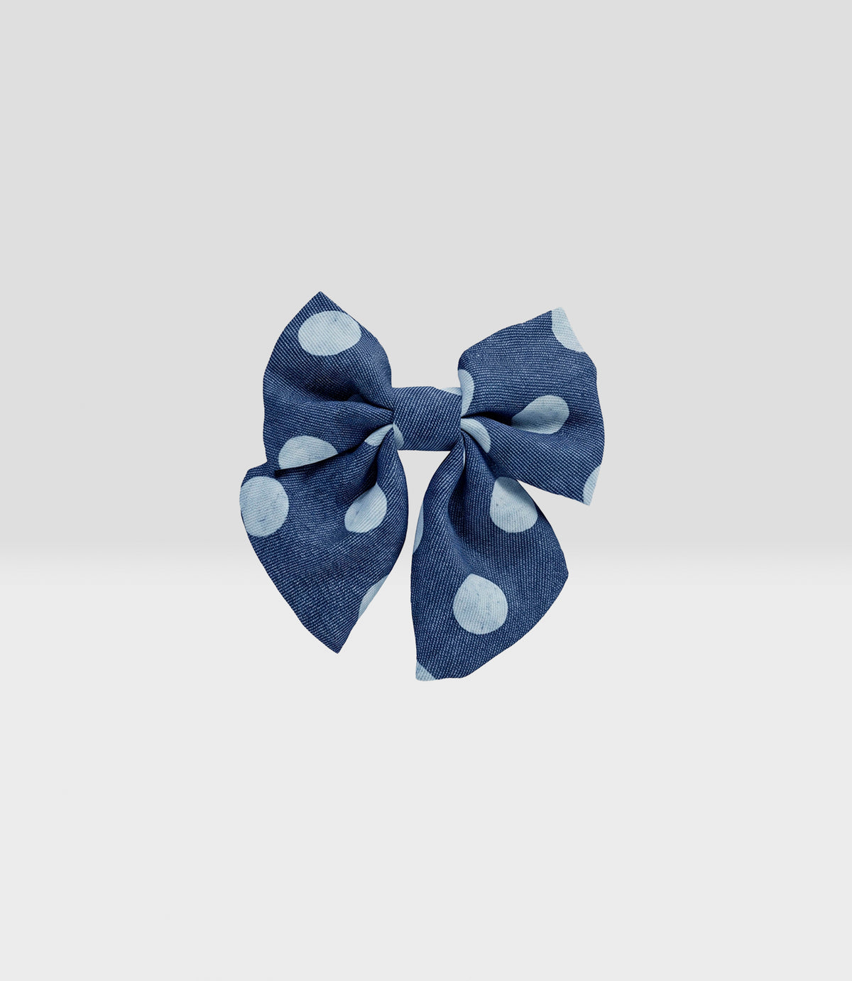 Pinche niña con lazo Talla única / Azul Marino
