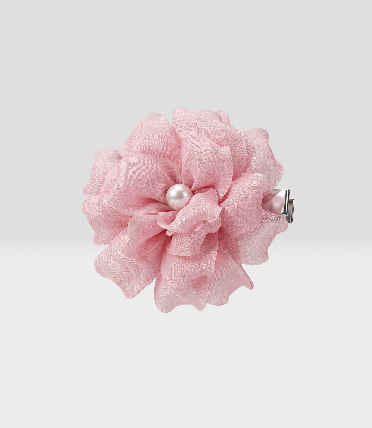 Pinche niña de flor Talla única / Rosado