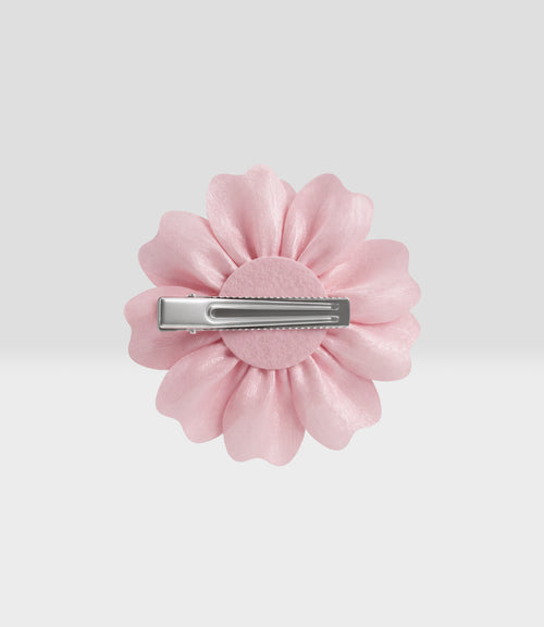 Pinche niña de flor Talla única / Rosado