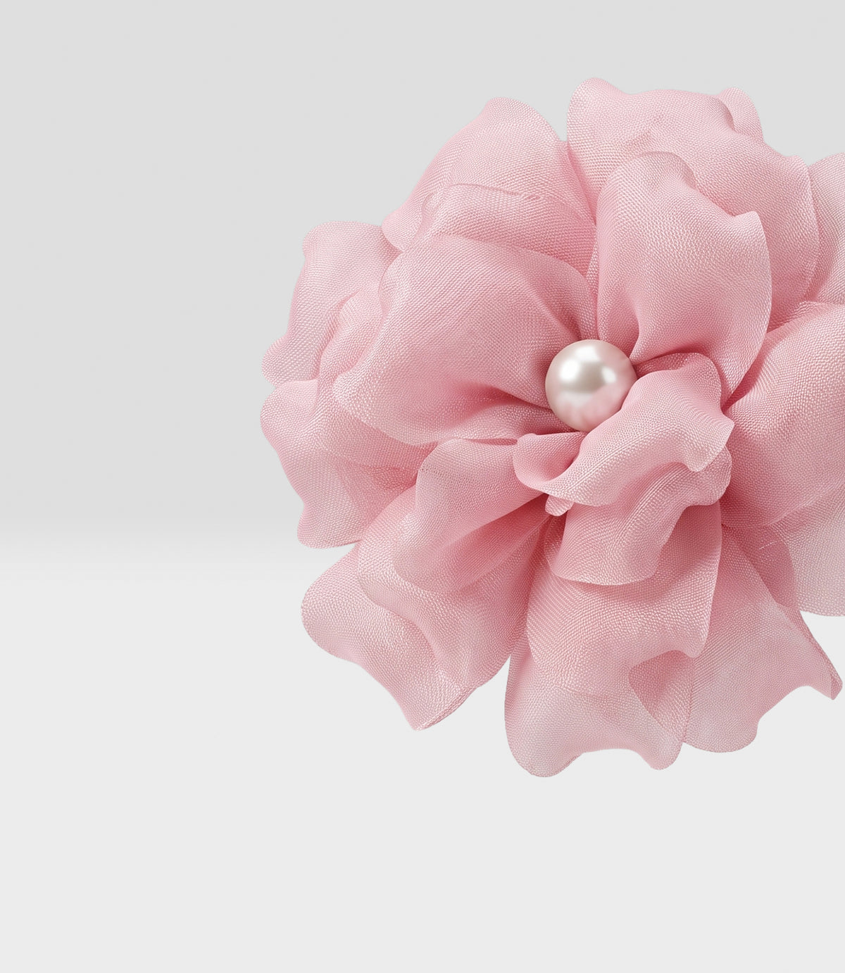 Pinche niña de flor Talla única / Rosado