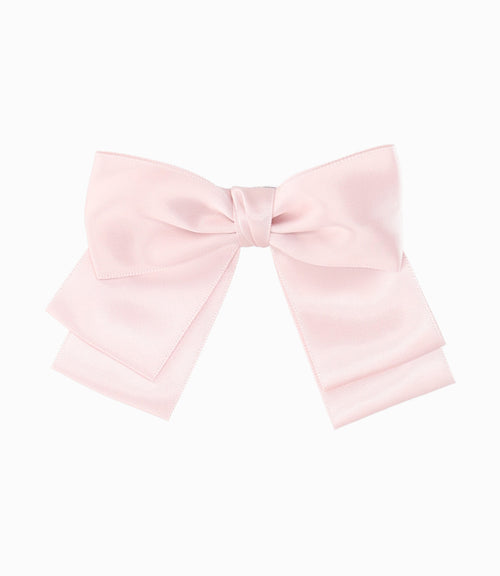 Pinche niña con lazo Talla única / Rosado