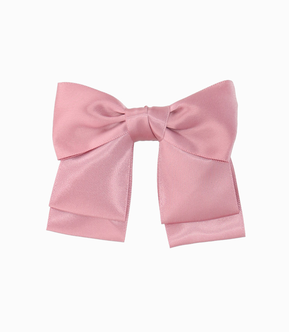Pinche niña con lazo Talla única / Palo Rosa