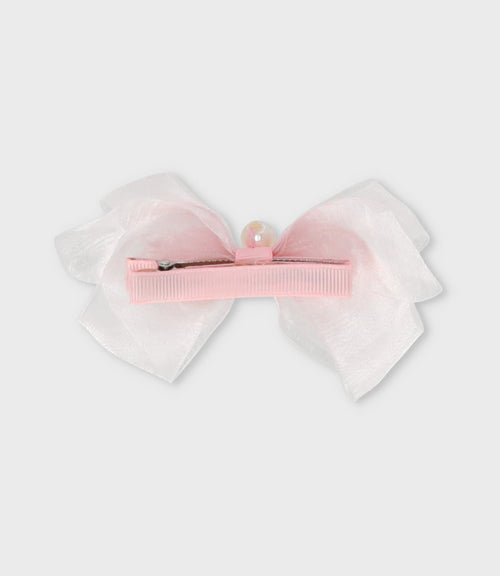 Pinche niña con cinta Talla única / Rosado