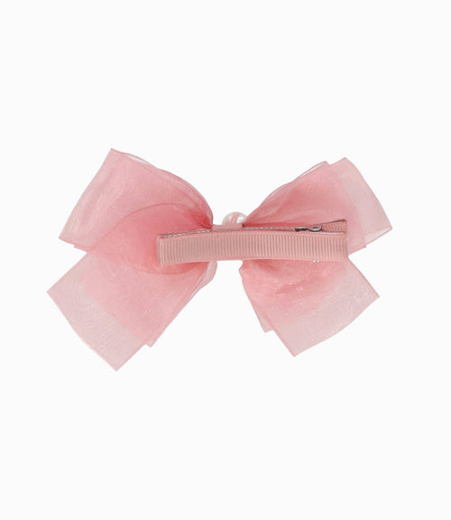 Pinche niña con cinta Talla única / Palo Rosa