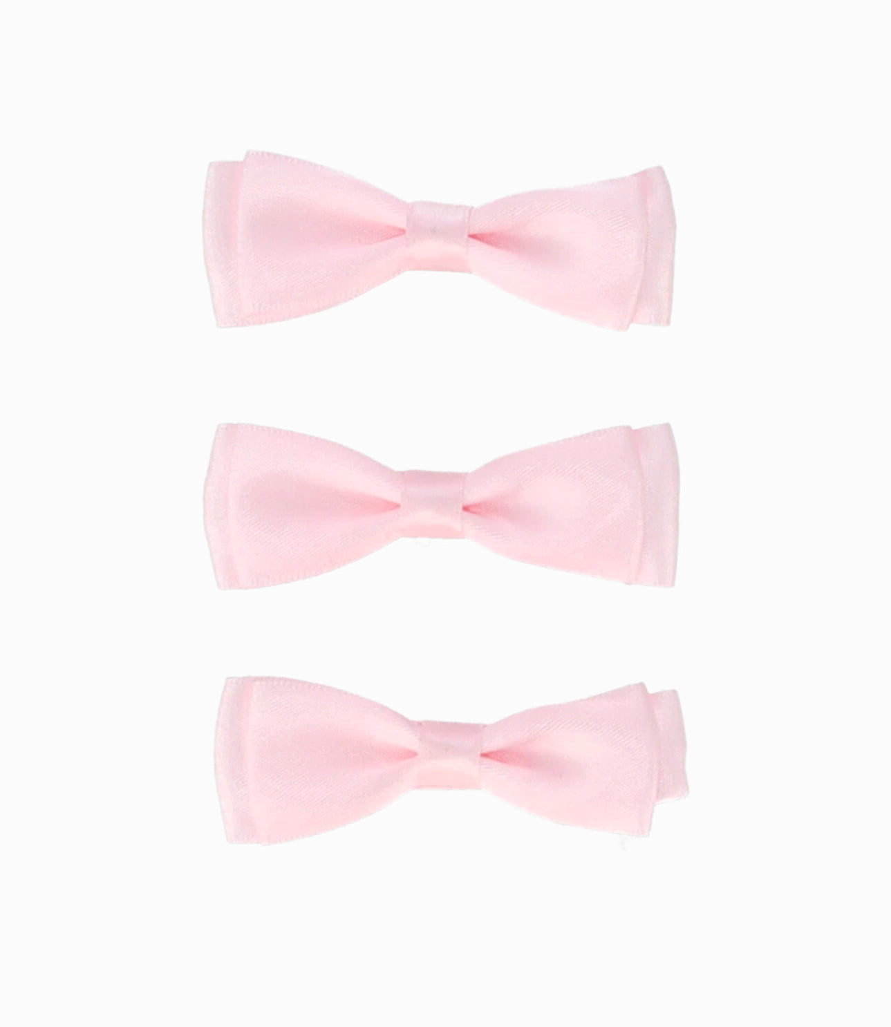 Pinche niña 3 unidades Talla única / Rosado