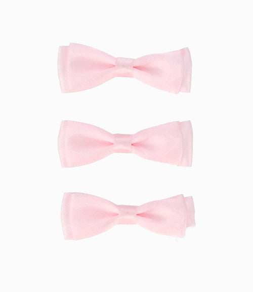 Pinche niña 3 unidades Talla única / Rosado