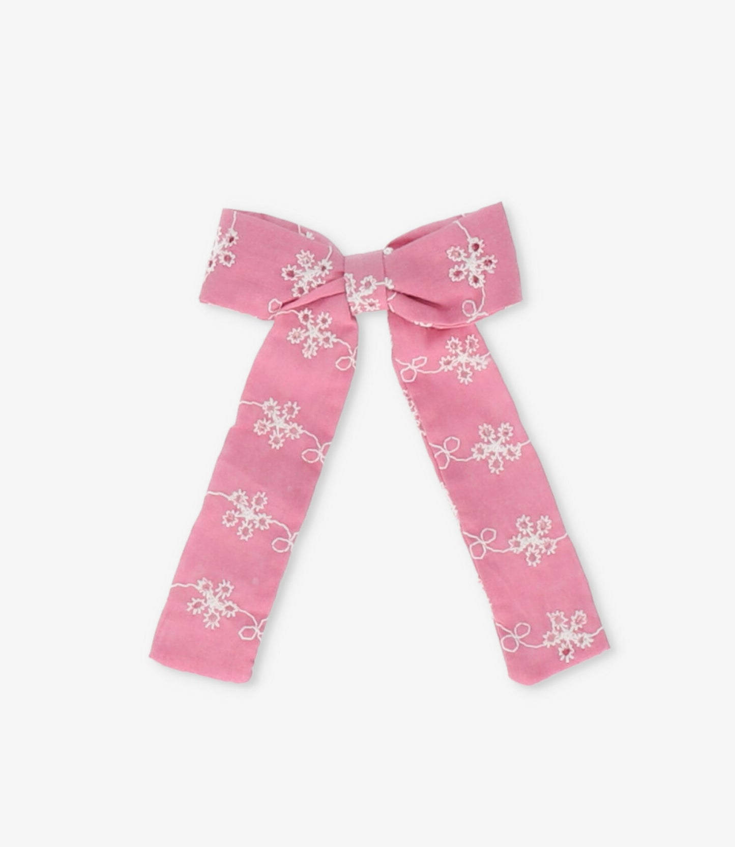 Pinche niña lazo Talla única / Palo Rosa