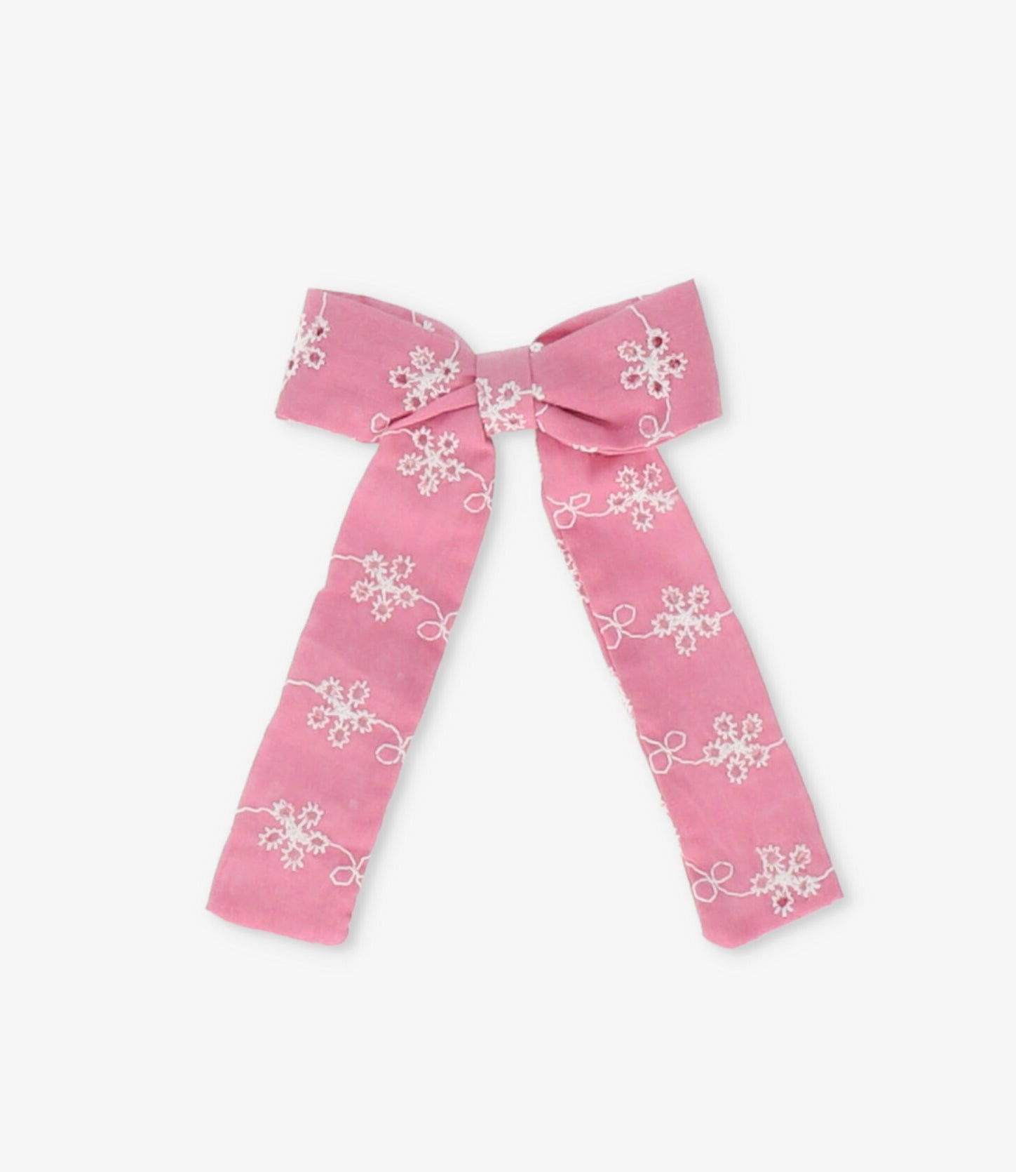 Pinche niña lazo Talla única / Palo Rosa