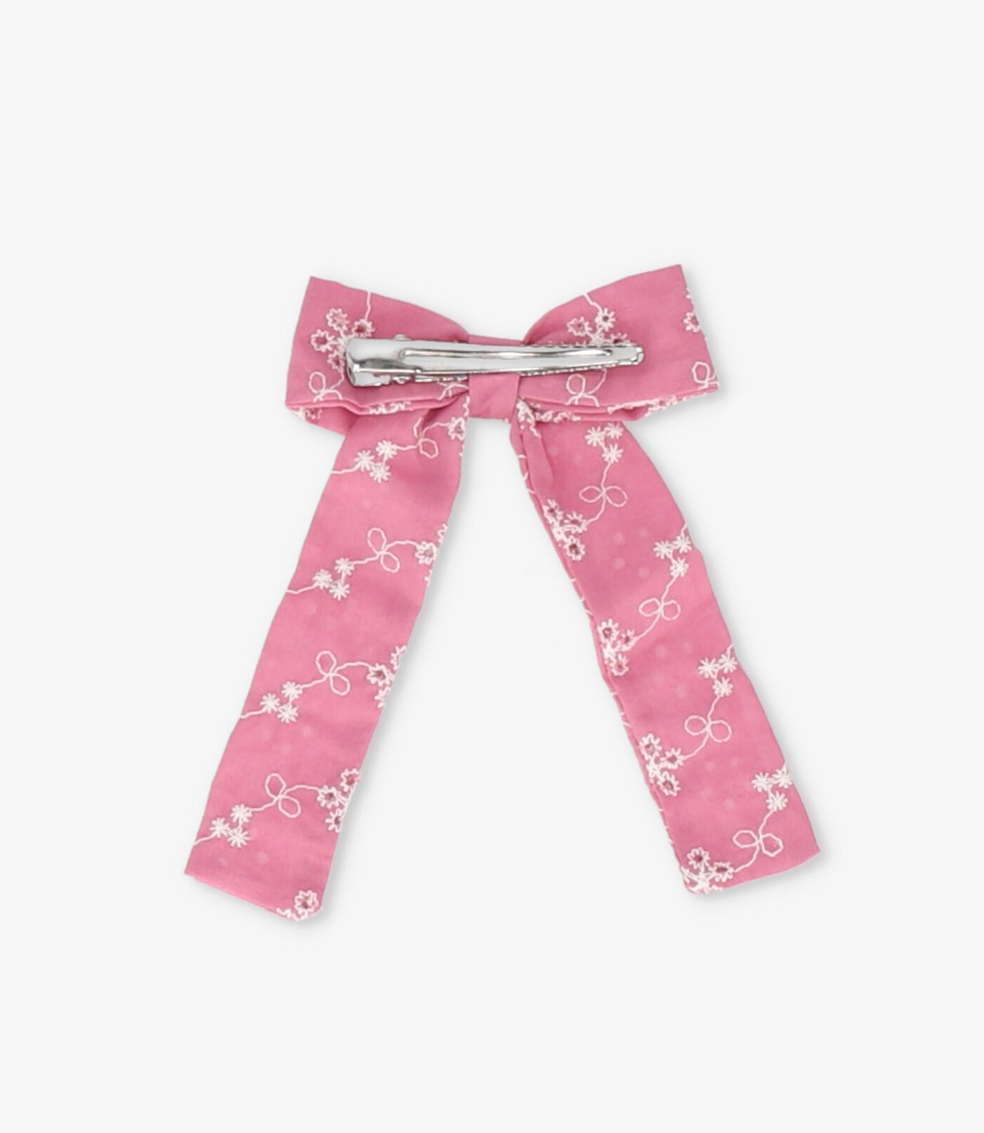 Pinche niña lazo Talla única / Palo Rosa