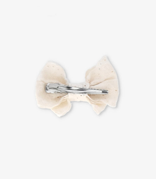 Pinche niña lazo Talla única / Crudo