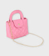 Cartera niña acolchada