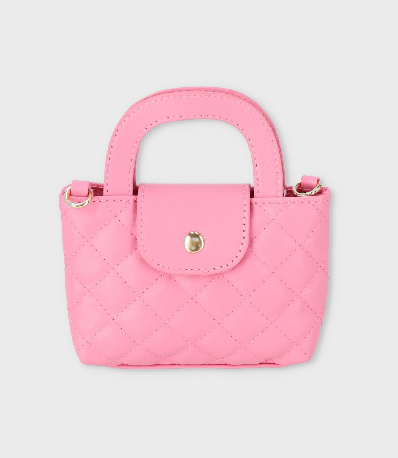 Cartera niña acolchada Talla única / Coral