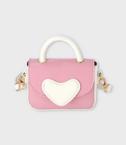 Cartera niña con corazón Talla única / Varios