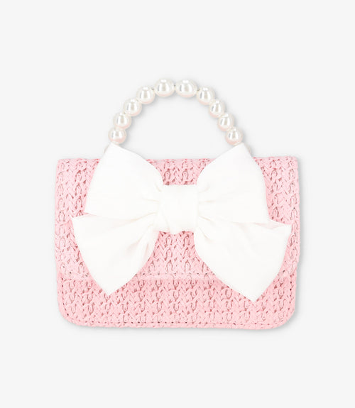 Cartera niña con flor