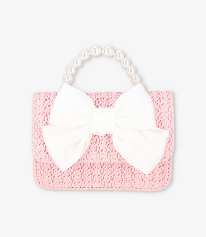 Cartera niña con flor