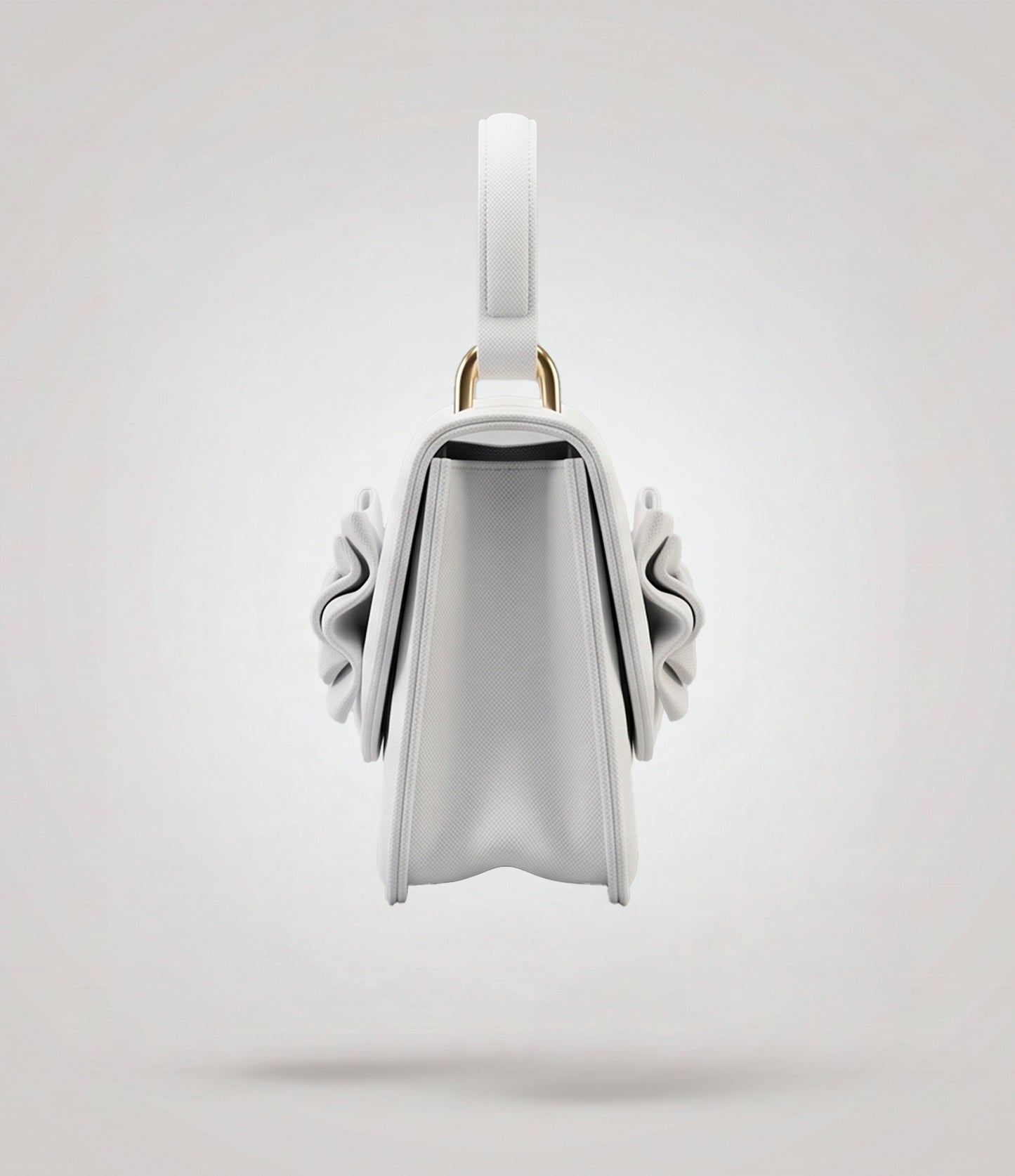 Cartera niña con lazo Talla única / Blanco