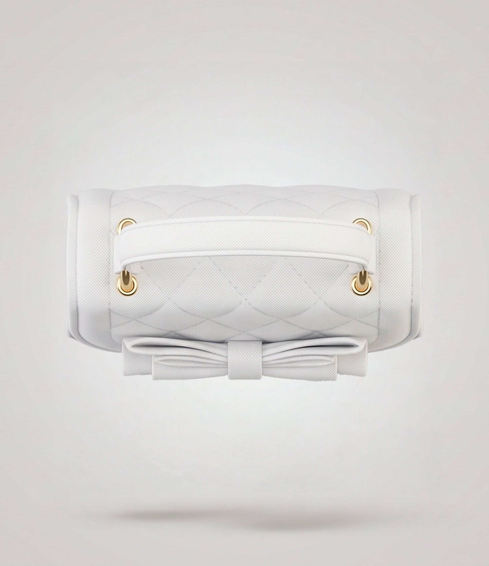 Cartera niña con lazo Talla única / Blanco