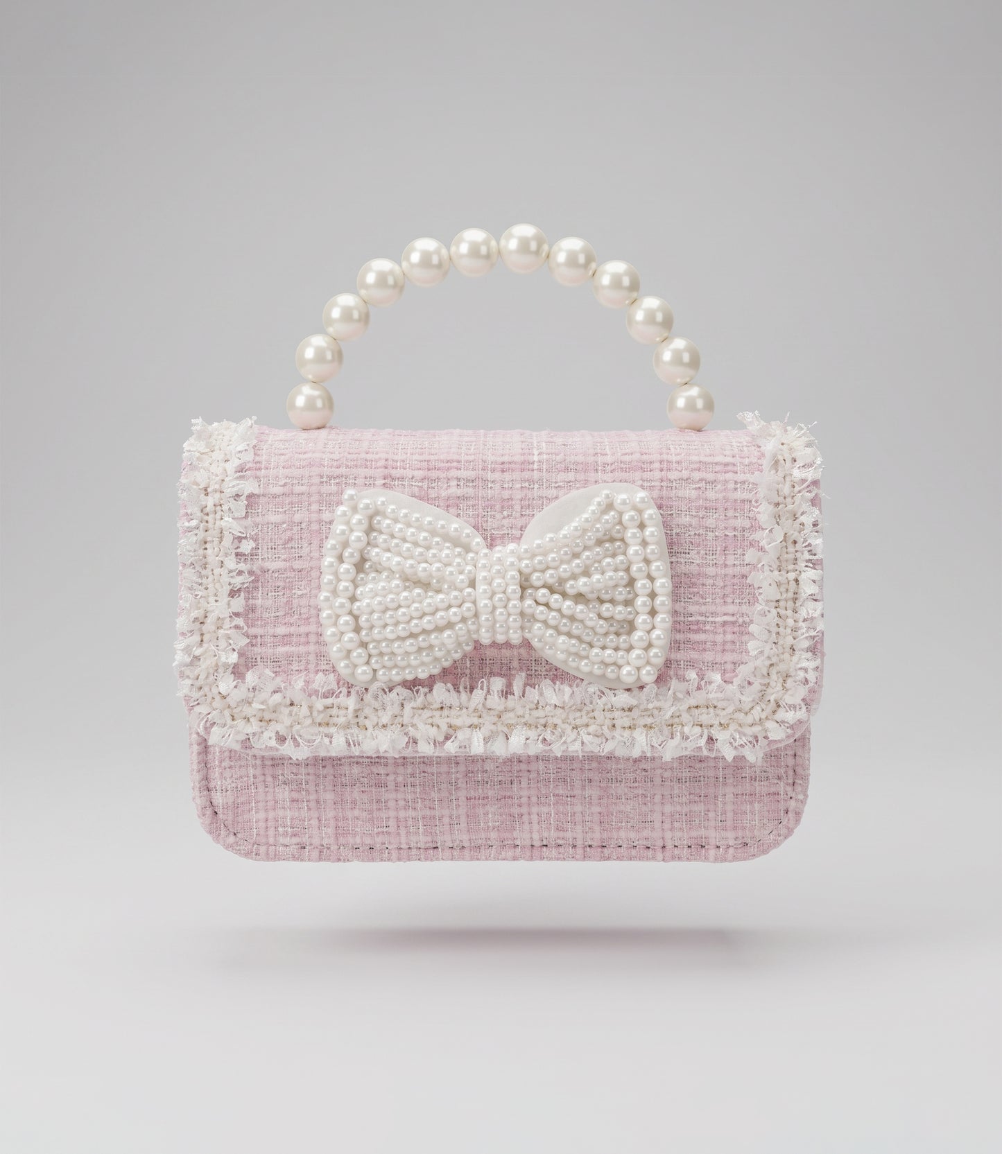Cartera niña con lazo y perlas Talla única / Varios