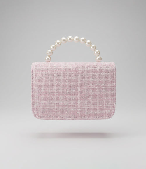 Cartera niña con lazo y perlas Talla única / Varios