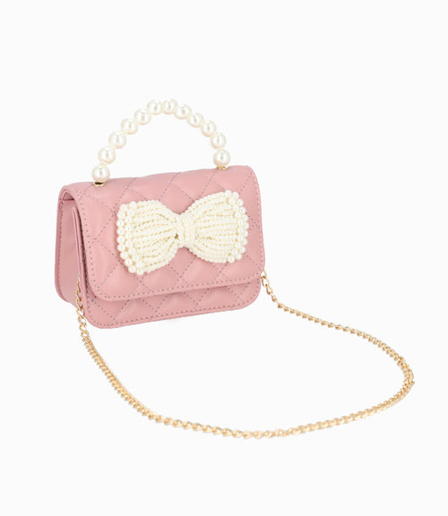 Cartera niña con cinta Talla única / Rosado