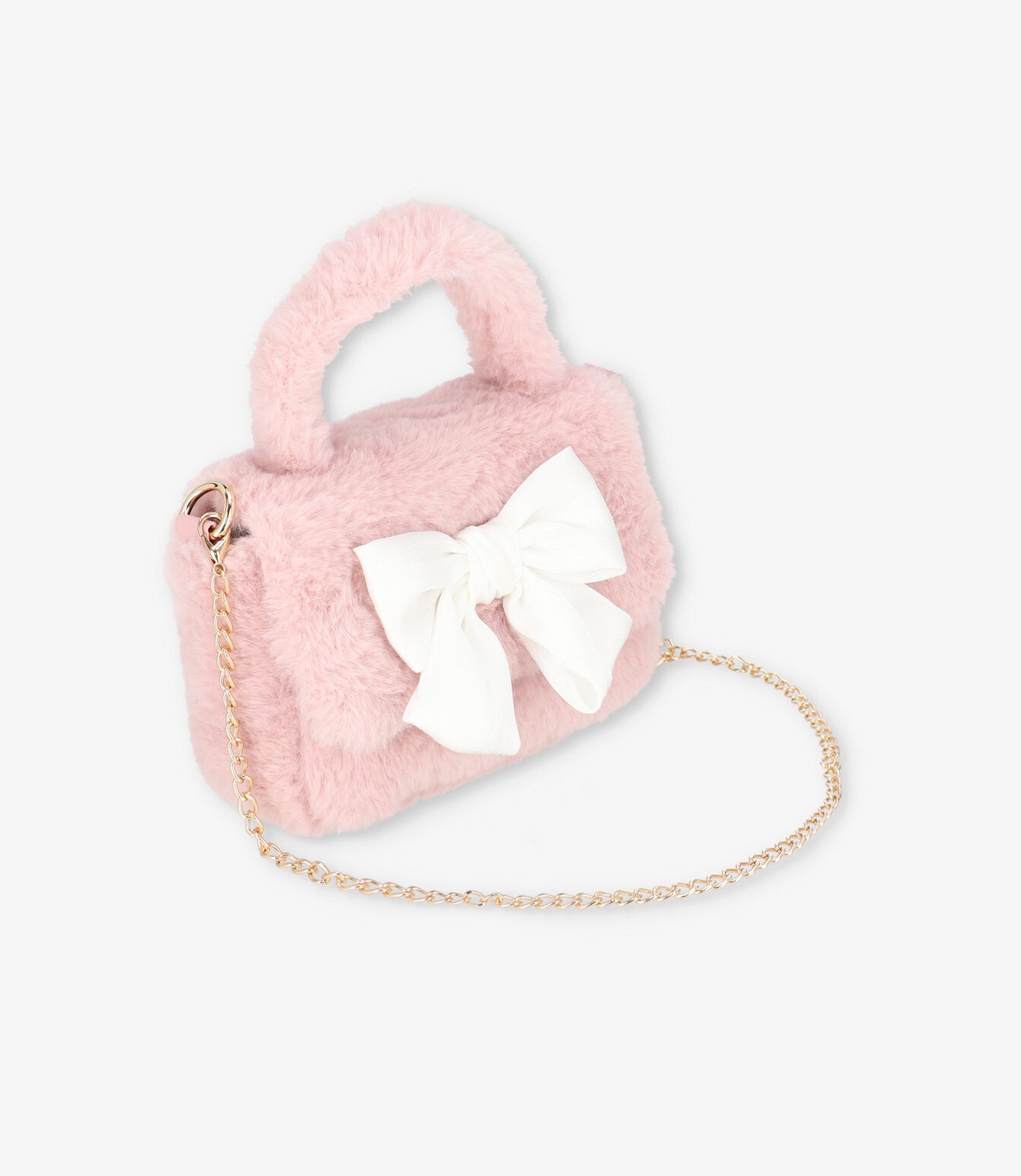Cartera niña con lazo Talla única / Rosado