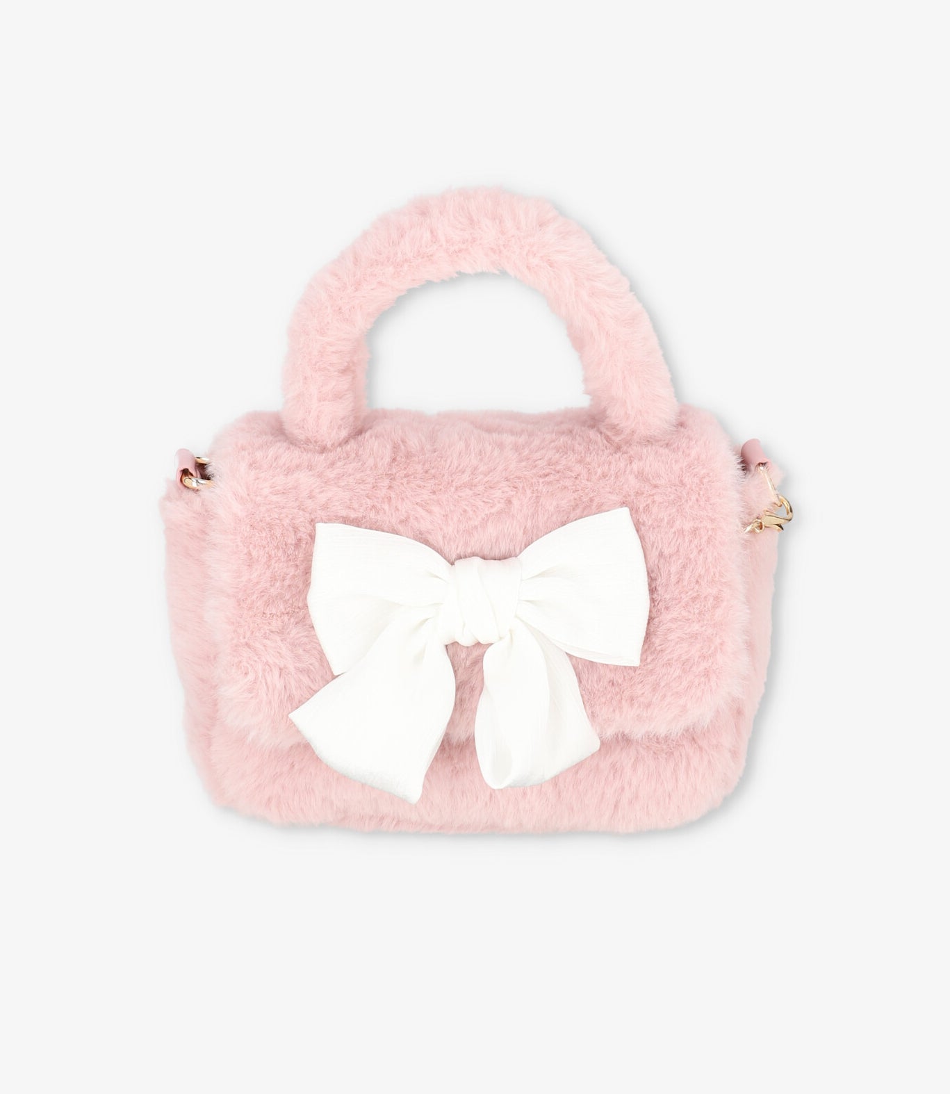 Cartera niña con lazo Talla única / Rosado