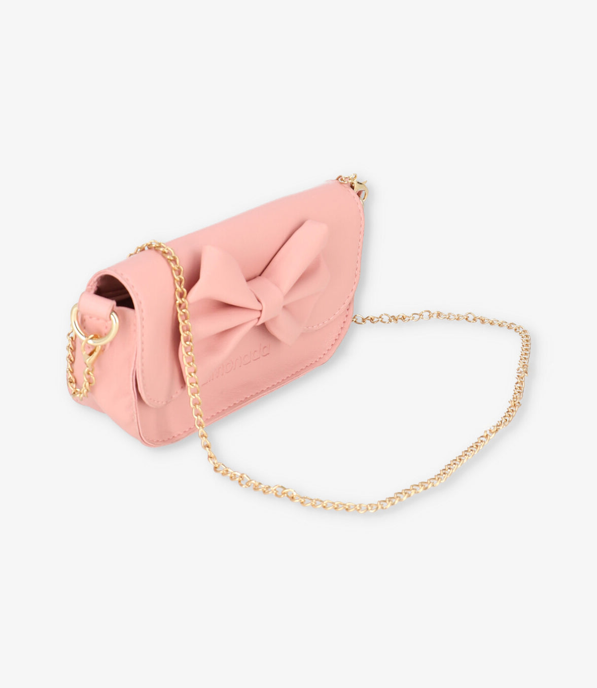 Cartera niña con lazo Talla única / Rosado
