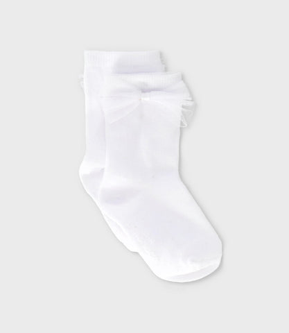 Calcetín niña con lazo