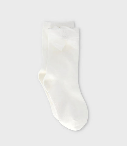 Calcetín niña con lazo