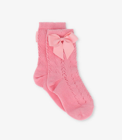 Calcetín niña con lazo
