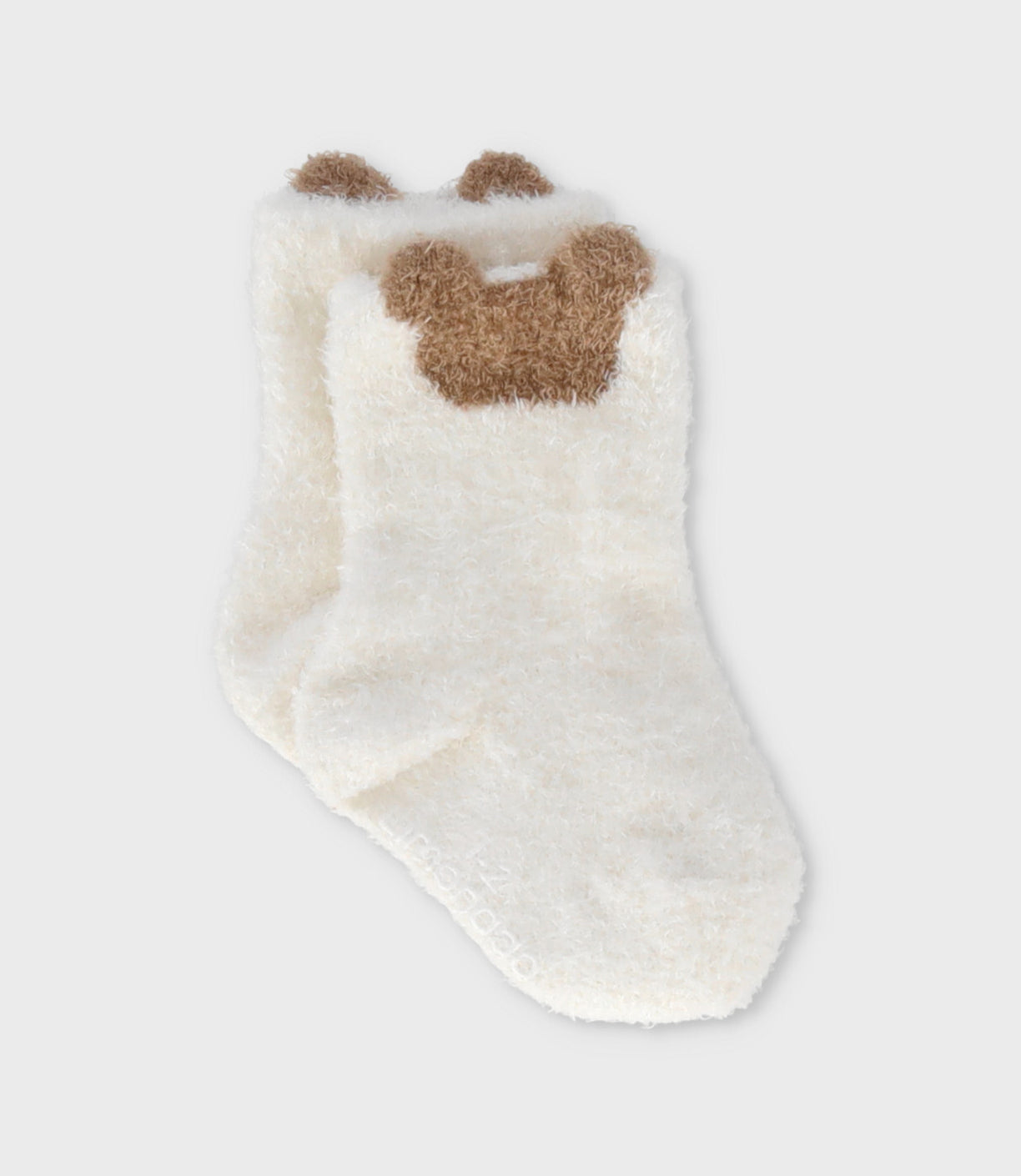 Calcetín niña con diseño 0-1 años / Blanco