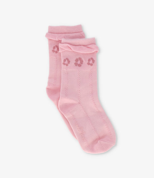Calcetín niña con vuelo