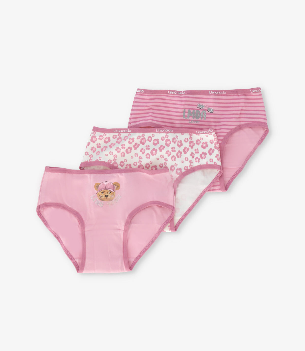 Pack calzón niña 3 unidades