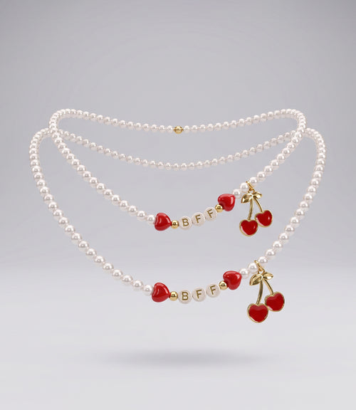 Collar niña con cherry Talla única / Varios