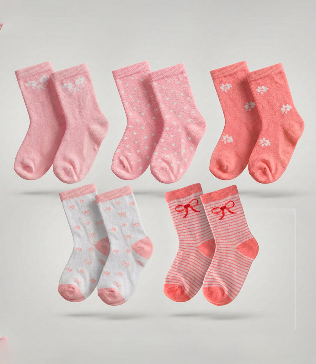 Pack calcetín niña 5 pares 0-1 años / Varios