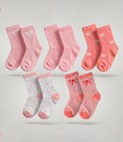Pack calcetín niña 5 pares 0-1 años / Varios