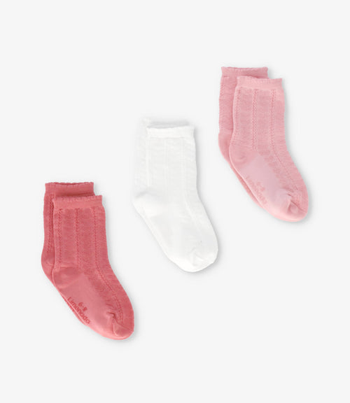 Pack calcetín niña 3 pares 0-1 años / Varios
