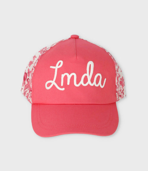 Jockey niña floreado 0-1 años / Coral