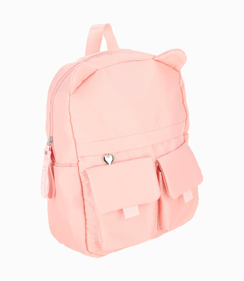 Mochila niña con orejas Talla única / Rosado