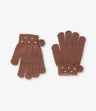 Guantes niña con perlas