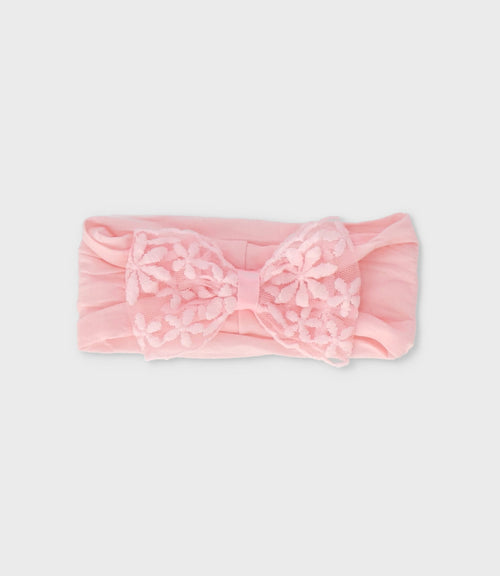 Cintillo recién nacida elasticado Talla única / Rosado
