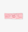 Cintillo recién nacida con rosa