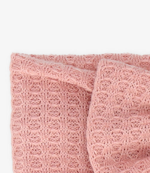 Cintillo recién nacida con lazo Talla única / Rosado