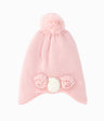 Gorro recién nacida con flores