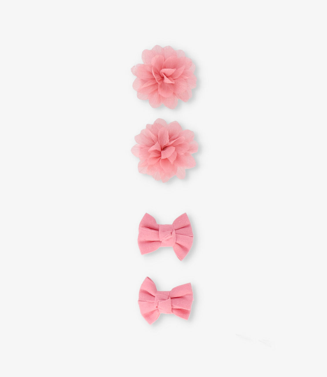Pinche recién nacida lazo Talla única / Palo Rosa